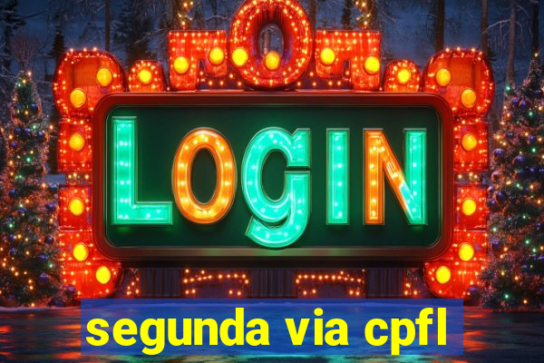 segunda via cpfl