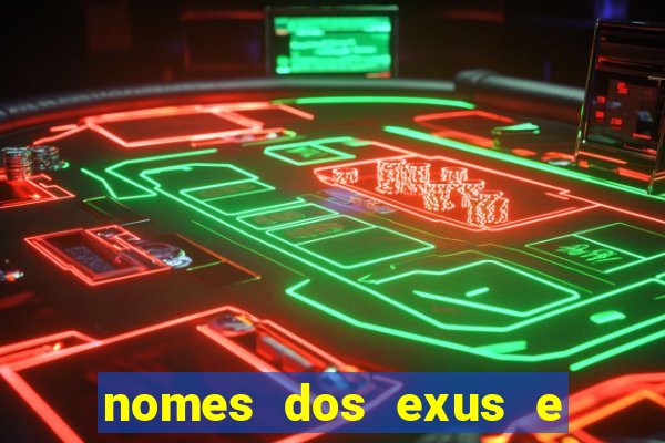 nomes dos exus e seus significados