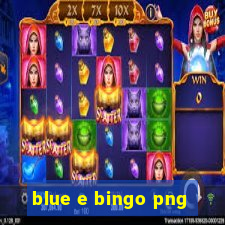 blue e bingo png