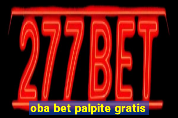 oba bet palpite gratis