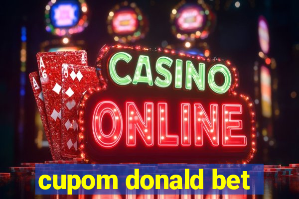 cupom donald bet