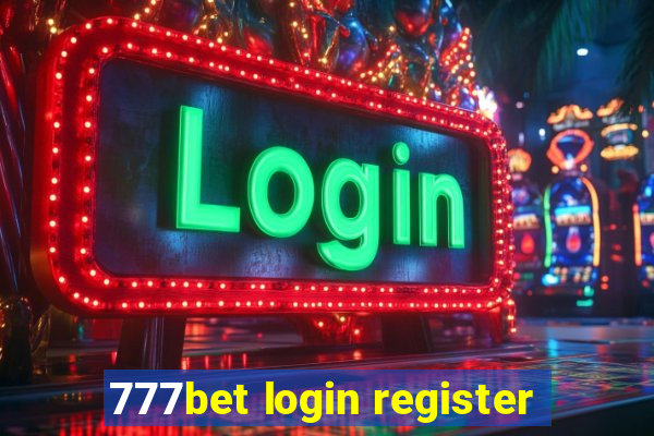 777bet login register