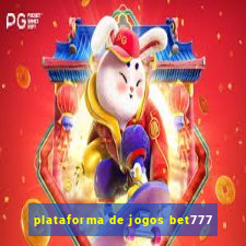 plataforma de jogos bet777