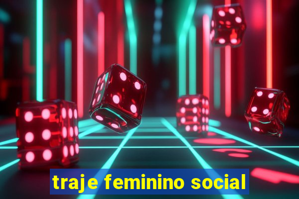 traje feminino social