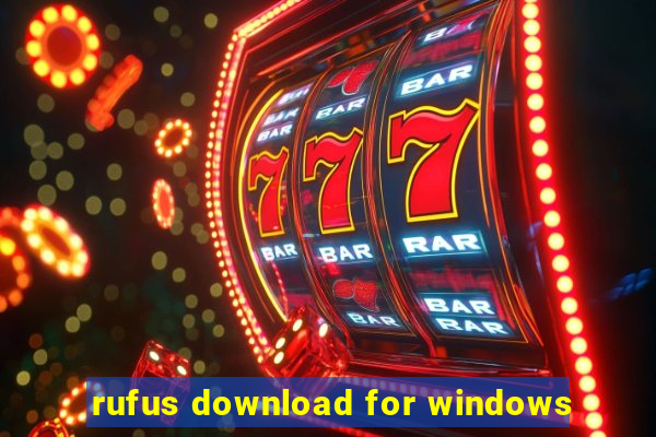 rufus download for windows